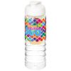 h2o active® treble bidón e infusor con tapa flip de 750 ml burgundy/blanco vista1