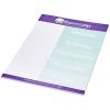 libreta a4 desk-mate® burgundy/blanco vista1