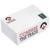 taco de notas 2b block-mate® 120x80 burgundy/blanco vista1