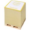 taco de notas pallet 1a block-mate® 100x100 burgundy/blanco vista1