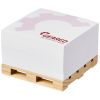 taco de notas pallet 1c block-mate® 100x100 burgundy/blanco vista1