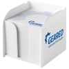 soporte con taco de notas grande vessel burgundy/blanco vista1