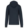 sudadera capucha y cremallera ecorresponsable hombre manga larga navy vista6