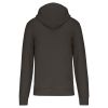 sudadera capucha y cremallera ecorresponsable hombre manga larga dark grey vista6
