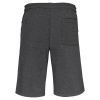 bermuda de felpa multi-deportes para niños dark grey vista3