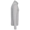 jersey 1/4 cremallera manga larga grey melange vista6