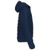 chaqueta acolchada y ligera con capucha niños manga larga navy vista3