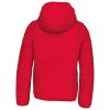 chaqueta acolchada y ligera con capucha niños manga larga red vista3