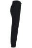pantalón chándal de felpa unisex negro vista6