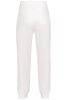 pantalón chándal de felpa unisex blanco vista6