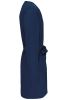albornoz de microfibra navy vista3