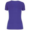 camiseta de deporte cuello de pico mujer manga corta violet vista3