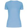 camiseta de deporte cuello de pico mujer manga corta sky blue vista3