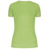 camiseta de deporte cuello de pico mujer manga corta lime vista3