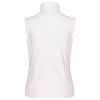chaleco softshell mujer sin mangas blanco vista3