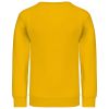 sudadera cuello redondo niños manga larga yellow vista3