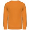 sudadera cuello redondo niños manga larga orange vista3