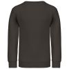 sudadera cuello redondo niños manga larga dark grey vista3