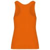 angelina - camiseta tirantes mujer sin mangas naranja vista3