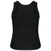 camiseta tirantes niña sin mangas negro vista3