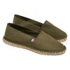 alpargatas unisex burgundy/blanco vista9