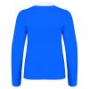 polo<br/>rugby niños manga larga azul vista3