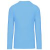 camiseta de manga larga y cuello de pico de hombre manga larga sky blue vista3