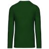 camiseta de manga larga y cuello de pico de hombre manga larga forest green vista3