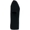 camiseta supima® cuello de pico manga corta para hombre manga corta negro vista3