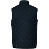 chaleco acolchado rombos hombre sin mangas navy/negro vista3