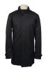 impermeable chicago hombre manga larga negro vista1