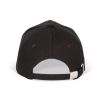 gorra con sandwich contrastado 5 paneles negro/orange vista9