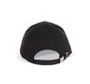 gorra con sandwich contrastado 5 paneles negro/lime vista9