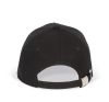 gorra con sandwich contrastado 5 paneles negro vista9