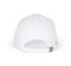 gorra con sandwich contrastado 5 paneles blanco/navy vista9