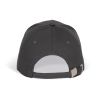 gorra con sandwich contrastado 5 paneles gris vista9