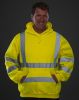 Sudaderas para trabajar yoko fluo con capucha de yoko con logo vista 3