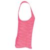 camiseta tirantes de deporte mujer sin mangas fluorescent pink vista3