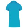 polo manga corta mujer manga corta turquoise vista3