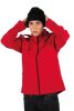 gorro con parche y forro thinsulate burgundy/blanco vista5