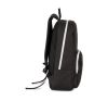 mochila con cierres rápidos a contraste negro/light grey vista4