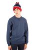 Gorro Acrílico, Motivos Trenzados, Estilo Elegante