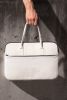 bolsa de trabajo con compartimento para tableta y ordenador burgundy/blanco vista4