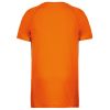 camiseta de deporte niños manga corta fluorescent orange vista3