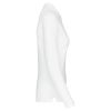polo manga larga mujer manga larga blanco vista3