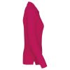 polo manga larga mujer manga larga fuchsia vista3