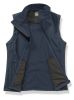 chaleco softshell printable mujer sin mangas navy/navy vista1
