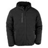 chaqueta acolchada black compass reciclada manga larga negro/negro vista1