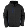 chaqueta acolchada black compass reciclada manga larga negro/royal vista1
