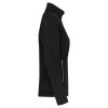 chaqueta softshell 2 capas mujer manga larga negro vista3